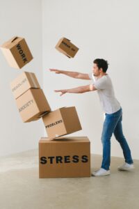 working too long creates stress